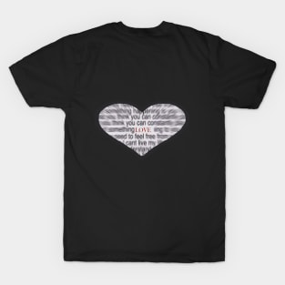 focus love#love T-Shirt